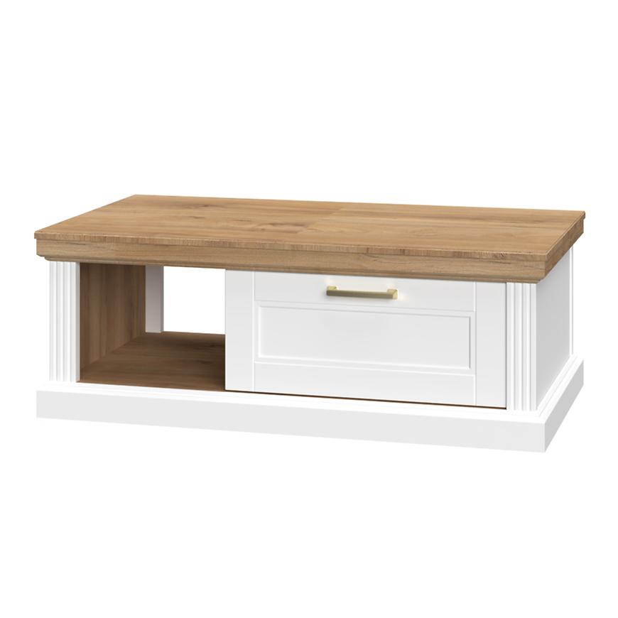 Tv Stolek Tara KLS white/pacific walnut Baumax