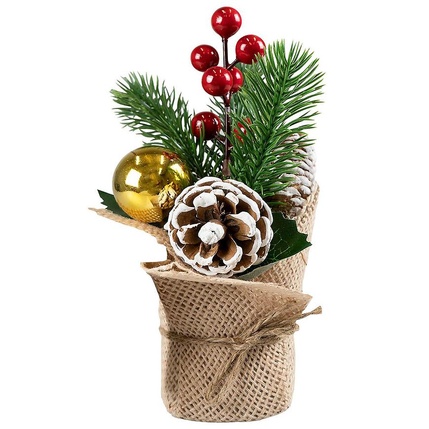 Vánoční dekorace s kouličkou