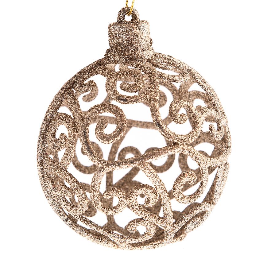 Vánoční ozdoba – zlatá voz192022