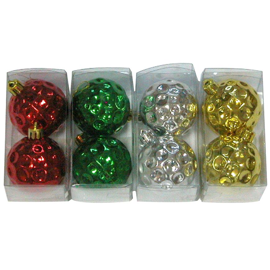 Vánoční ozdoby 5CM 2KS MIX 21580 Baumax