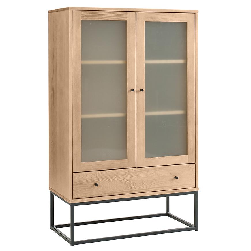 Vitrína Logan borovice dub Baumax