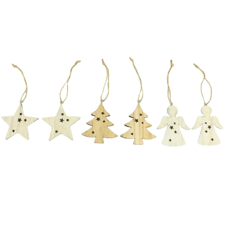 Závěsná dekorace 8CM 2 KS MIX 36607 Baumax