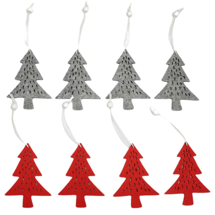 Závěsná dekorace filcová 11CM 4 KS 37034 Baumax