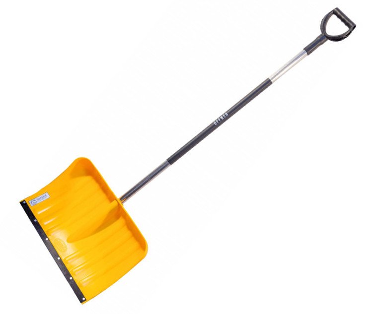 Hrablo plast 54cm s gumovou lištou