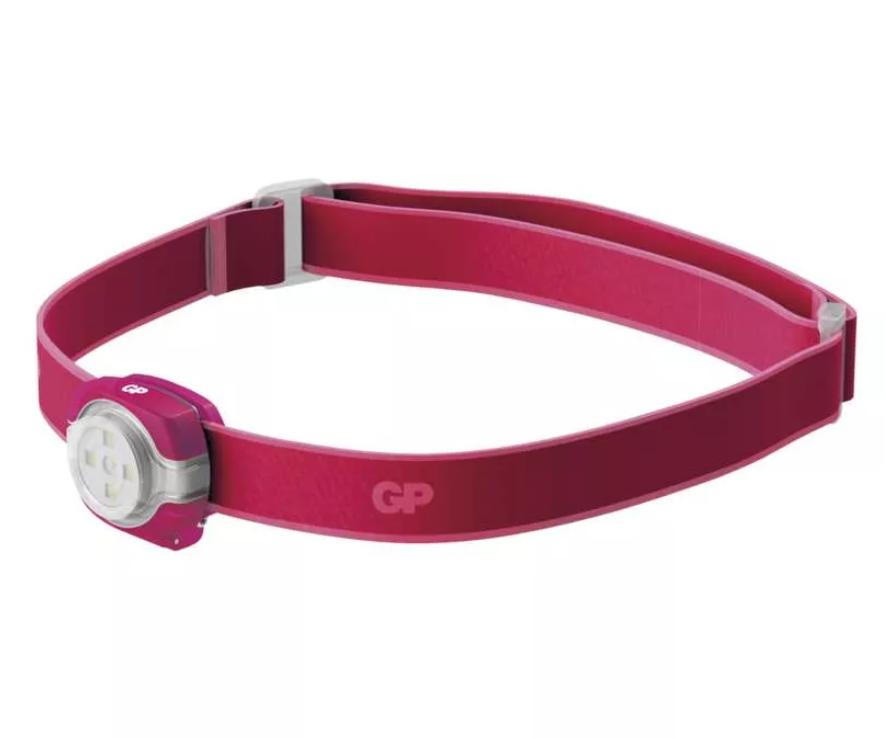 Čelovka 4xLED 2xCR2025 GP Everybody - růžová