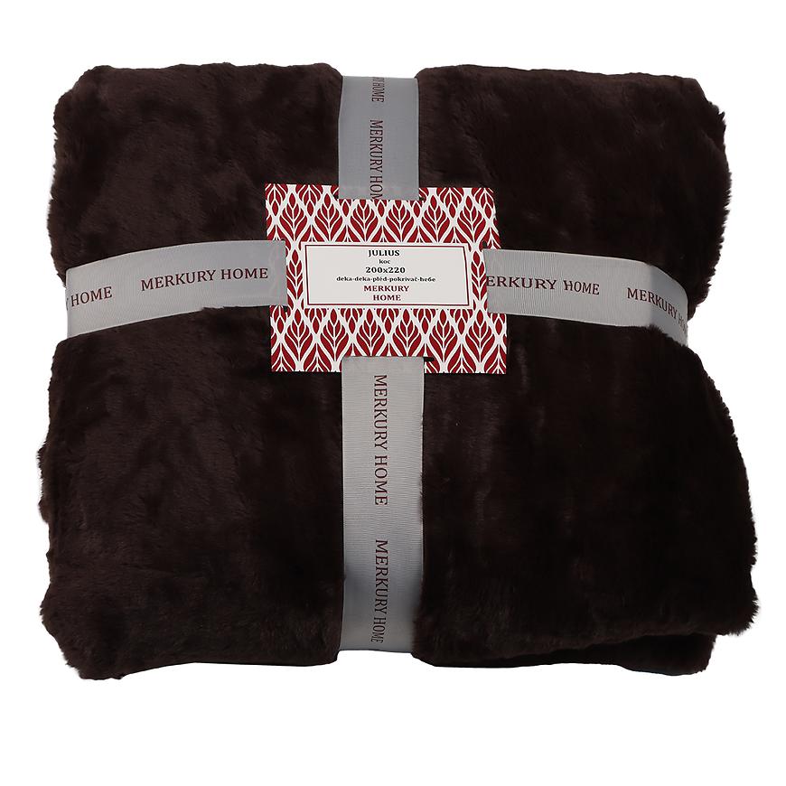 Deka Julius 200x220 hnědá Baumax