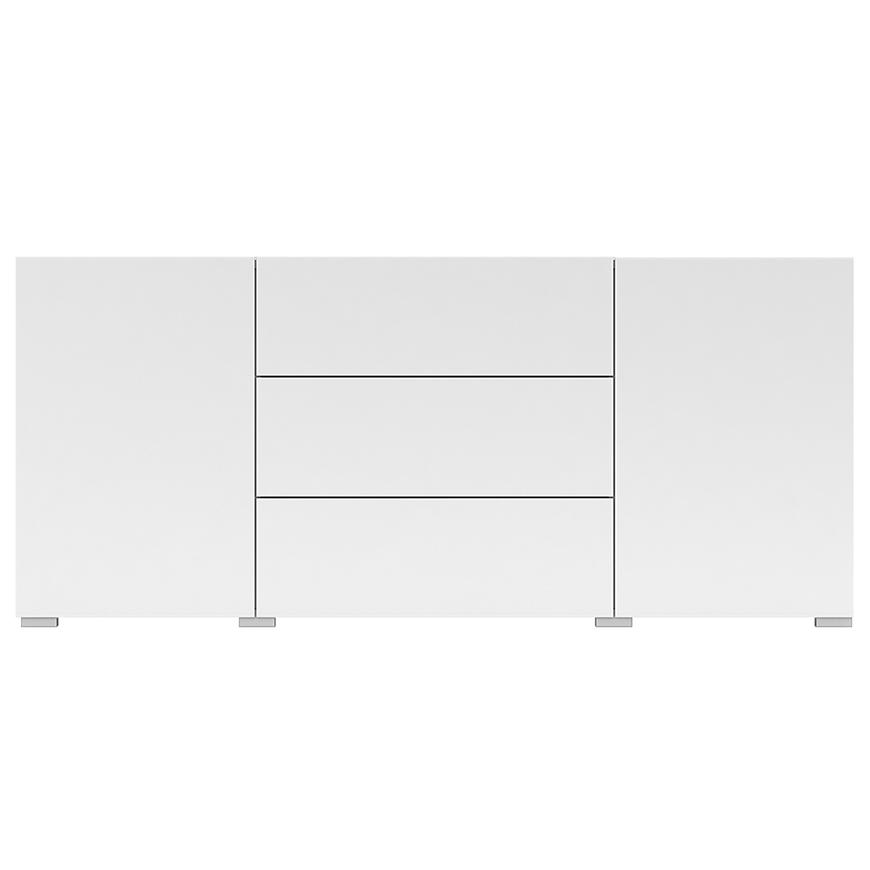 Komoda Ava 2D3S 26 bílý/bílý Baumax