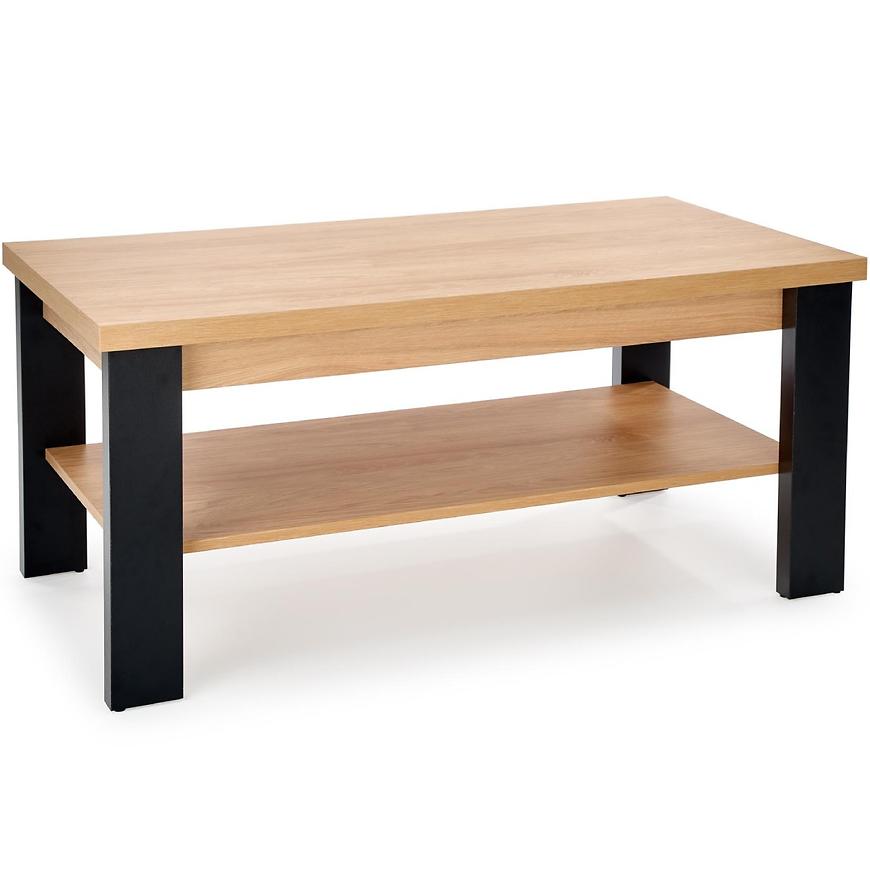 Konferenční stolek Jenna Hikora přírodní/černá Baumax