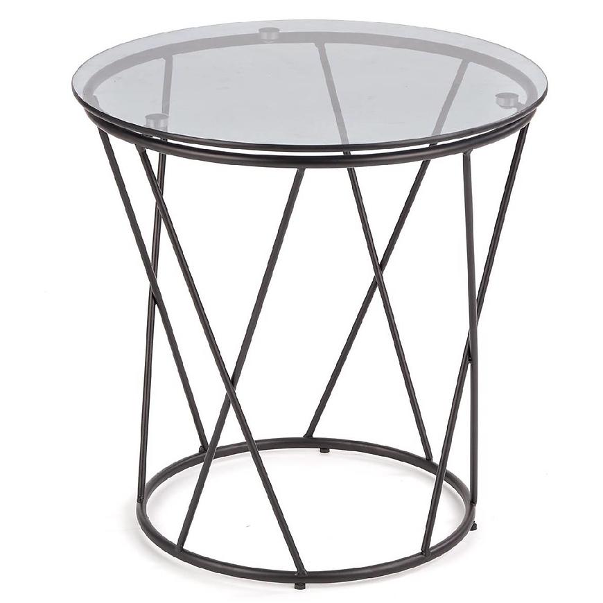 Konferenční stolek Manila kouřový/černá Baumax