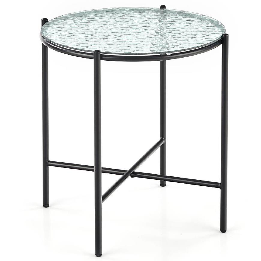 Konferenční stolek Rosalia-S průhledná/černá Baumax