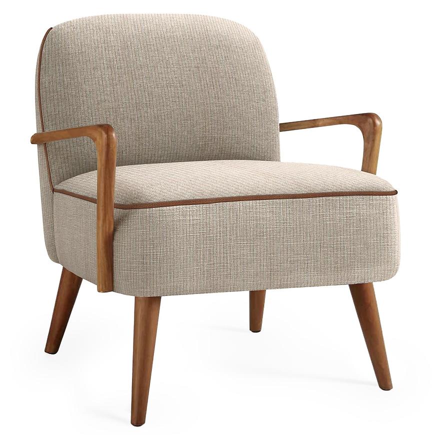 Křeslo Pastore béžová/ořech Baumax