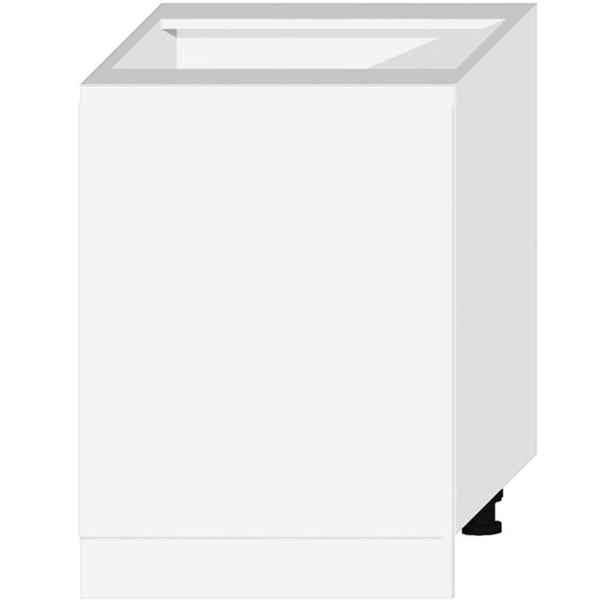 Kuchyňská skříňka Livia D60 PL bílý puntík mat Baumax