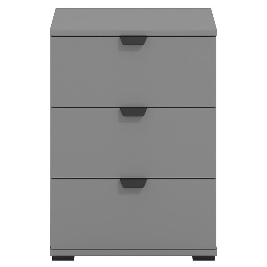 Noční Stolek Duerto 3f Šedá 11009016 Baumax