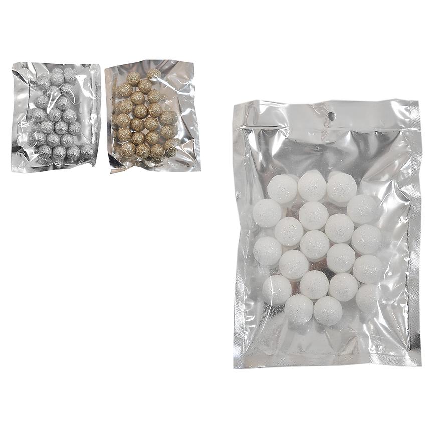 Ozdobné kuličky 2x2cm 19243