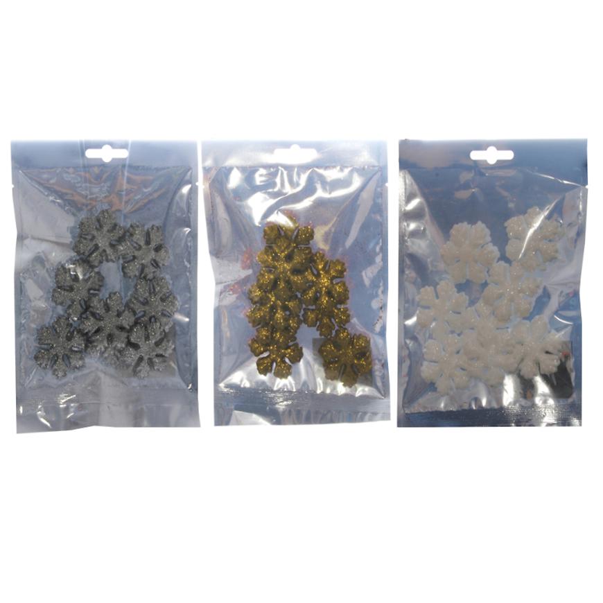 Ozdobné vločky 8 ks XM10123