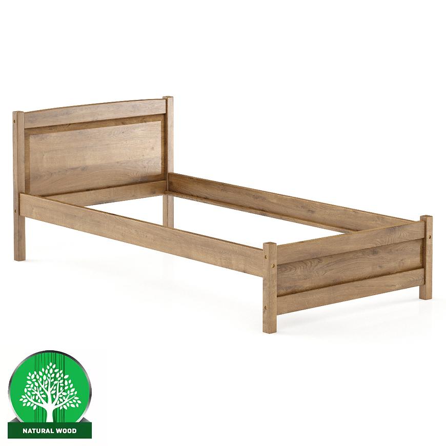 Postel buková LK180–90x200 grey Baumax