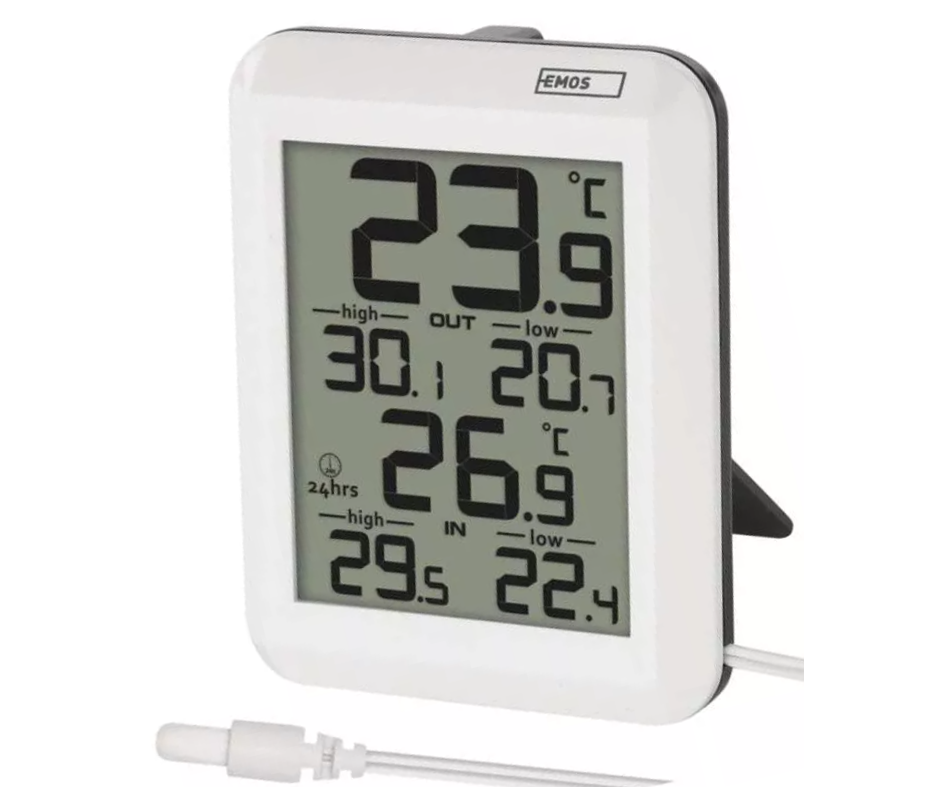 Teploměr venkovní digitální E0422