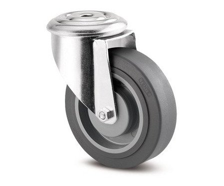 Kolečko průmyslové otočné 100mm pro čep