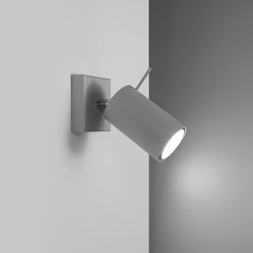 Nástěnné svítidlo Oregon 1 šedá Baumax