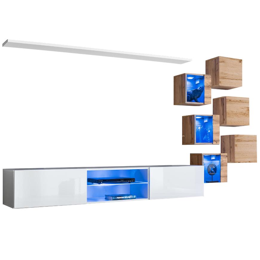 Obývací Stěna Switch Xxi Bílý/Wotan Baumax