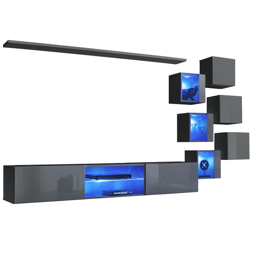 Obývací Stěna Switch Xxi Grafit Baumax