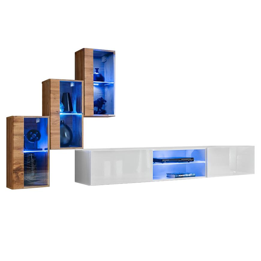 Obývací Stěna Switch Xxii Wotan/Bílý Baumax