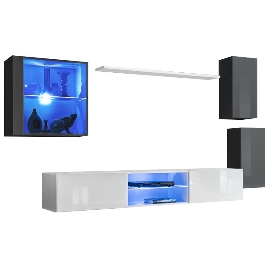 Obývací Stěna Switch Xxiii Grafit/Bílý Baumax