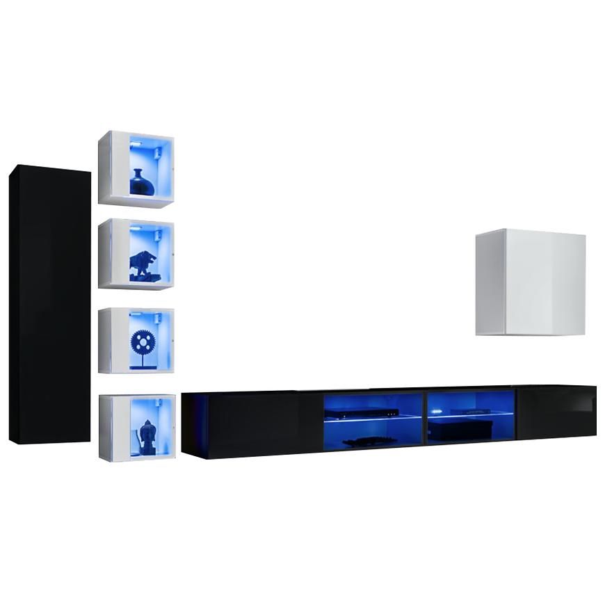 Obývací Stěna Switch Xxvi Černá/Bílý Baumax