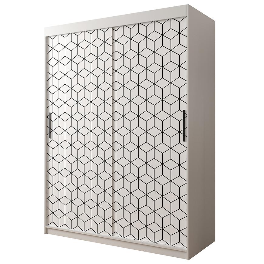 Skříň Heksagon 1 150 bílá/bílá Baumax