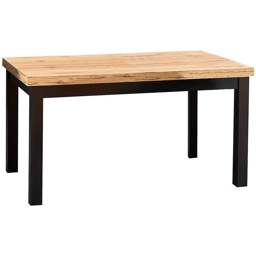 Stùl Tiago 140/220 Płyta/Drewno – Dub Craft/Černá Buamax