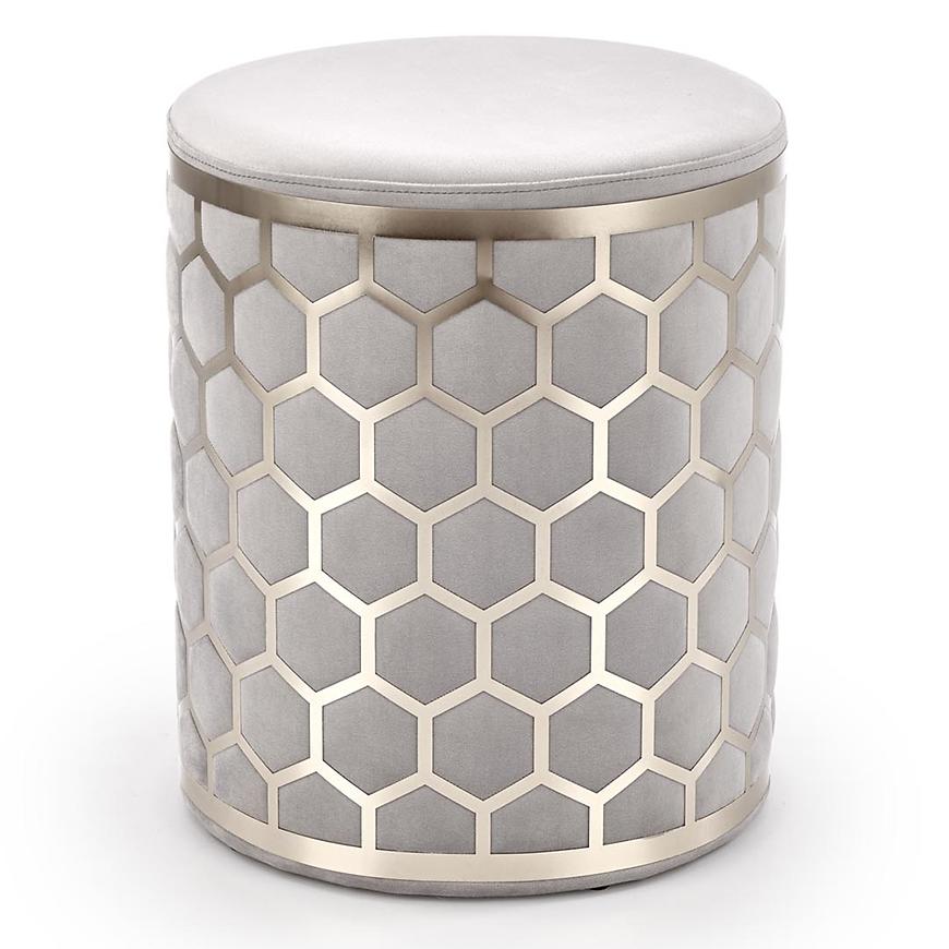 Taburetka Aqua popelavě šedá Baumax