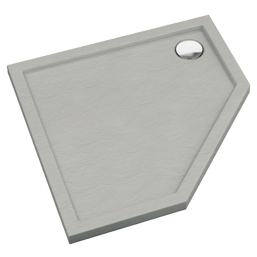 Vanička pětiúhelníkový Caspar New Cement Stone 90x90x5 - 3.2398/CT/ST SCHEDPOL