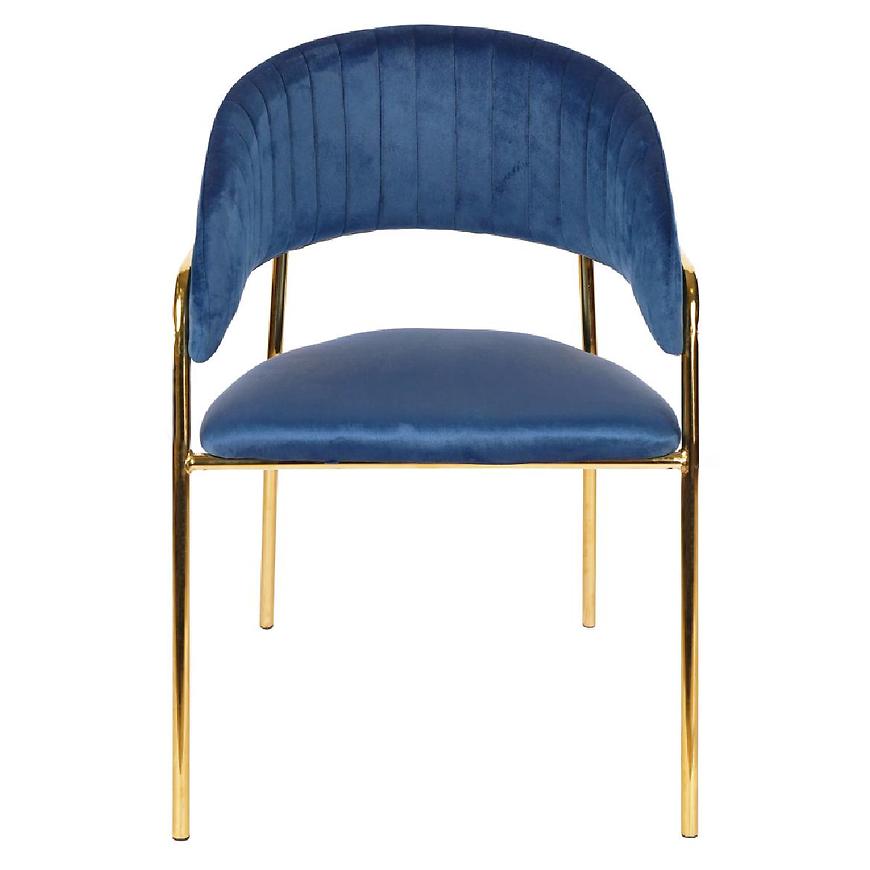 Židle Glamour Námořnická Modrá Baumax