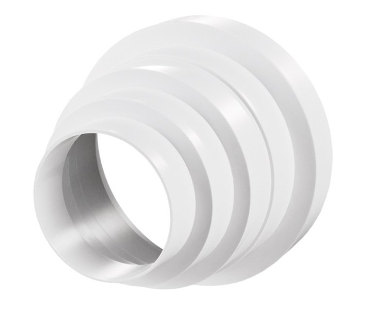 Redukce ventilační plastová - RP 80/100/120/125/150