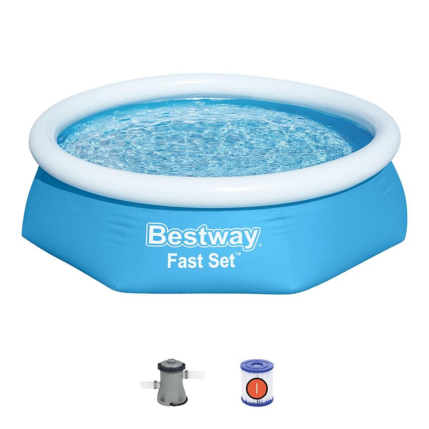Bazén FAST SET 244 x 61 cm s filtrací 57450 Bestway