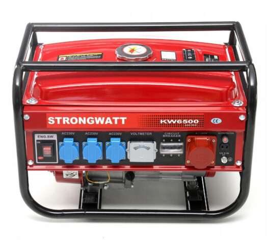 Benzínová elektrocentrála generátor 2500W / 230-380V / 6
