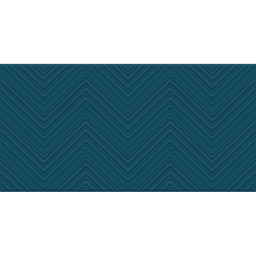 Dekor Blue chevron mat 30/60 REKT. Ceramika color