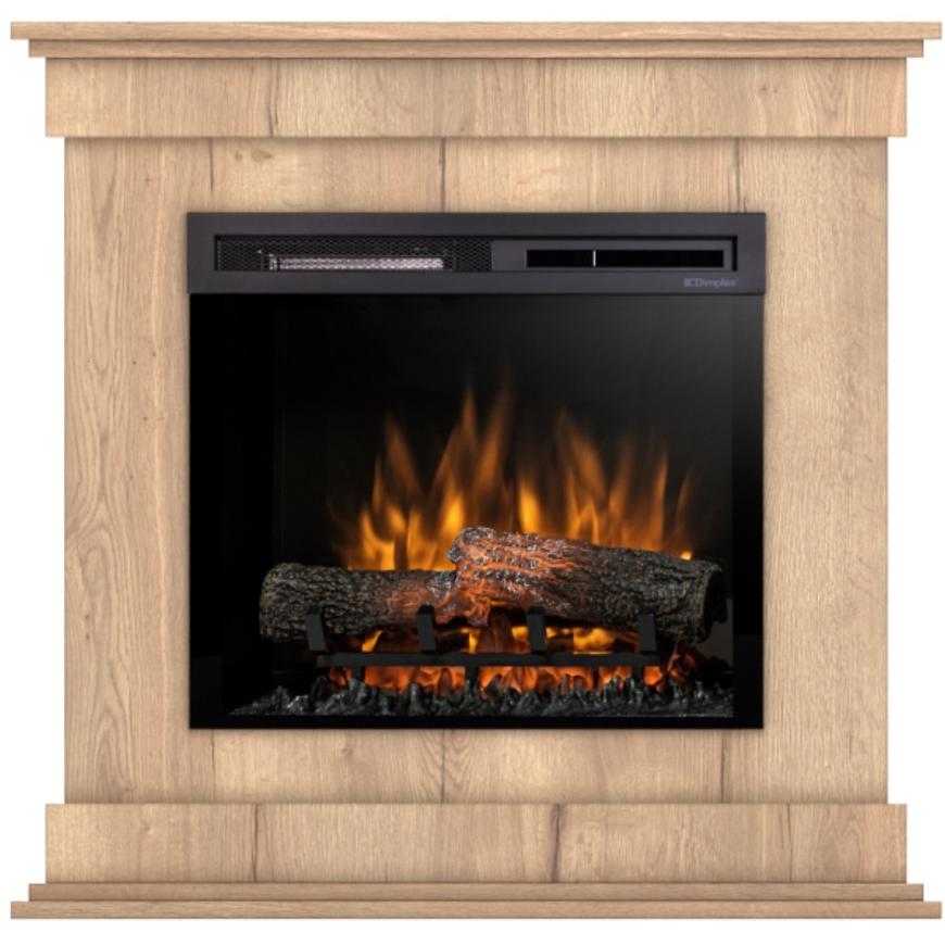 Elektrický krb Lenox 23 dub světlý WARMTEC