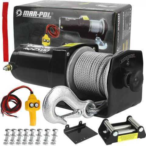 Elektrický lanový naviják 12V