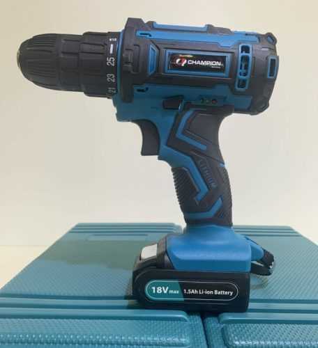 JIPOS Aku vrtačka 18V 2 baterie CP-1521 BOXER