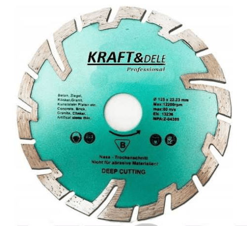 Diamantový kotouč 125mm KD928 KRAFT&DELE