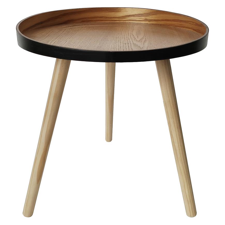 Konferenční stolek Elin černá/dub přírodní Baumax