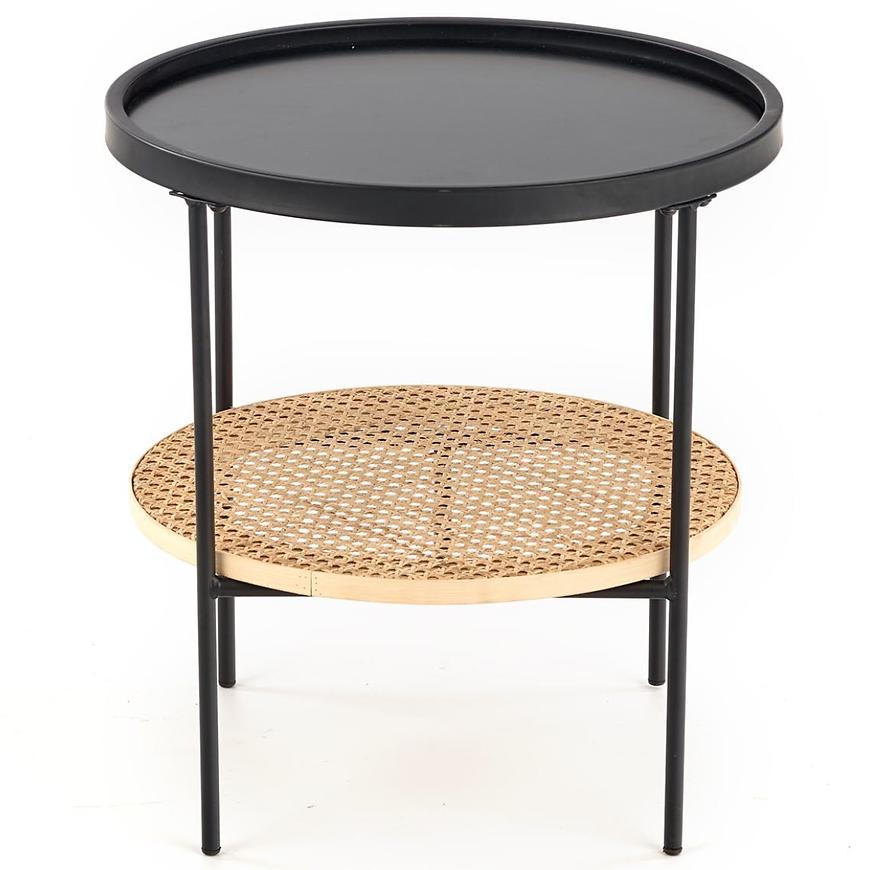 Konferenční stolek Kampa přírodní/černá Baumax