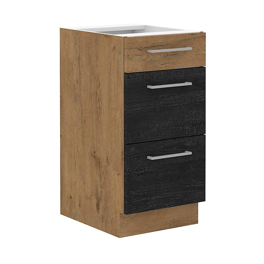 Kuchyňská Skříňka Vigo dark 40D 3S BB Baumax