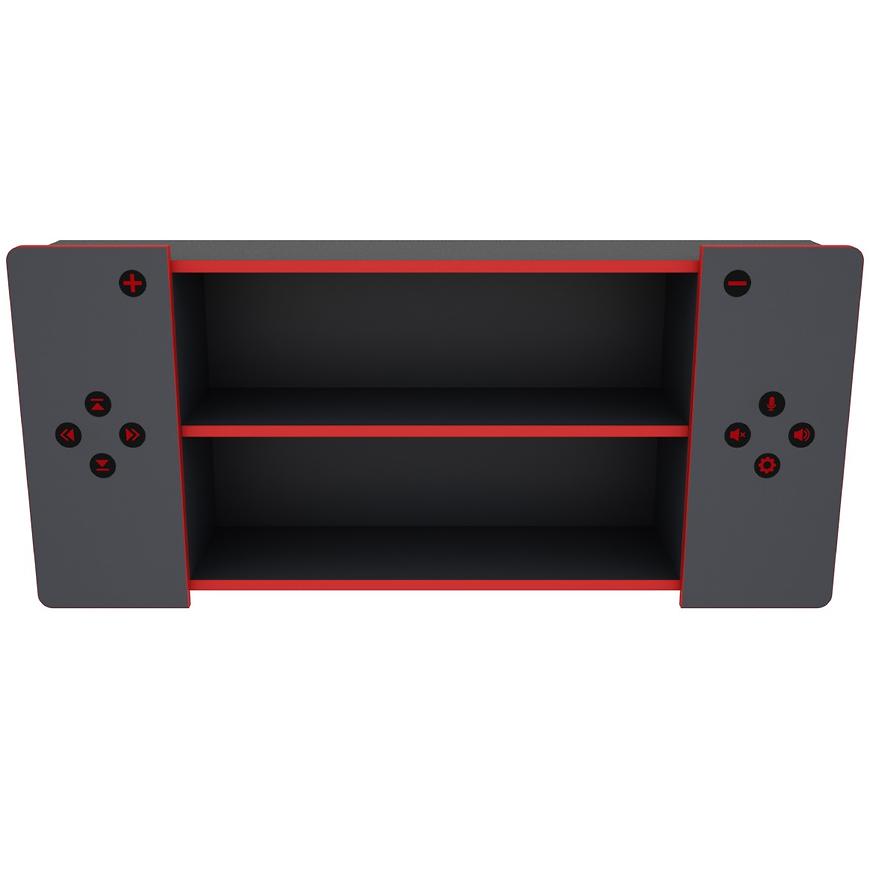 Police Matrix II grafit/červená Baumax