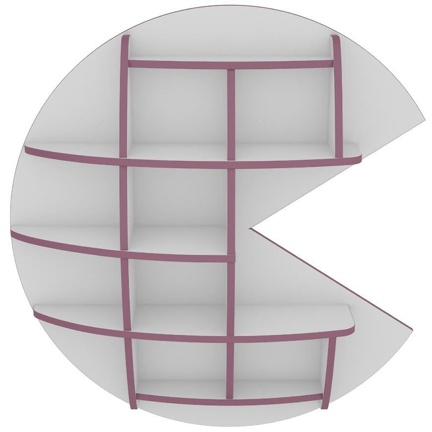 Police Matrix III bílá/fialový Baumax