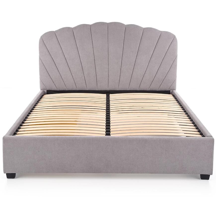 Postel Gabriella 160 světlý popelavě šedá/černá Baumax