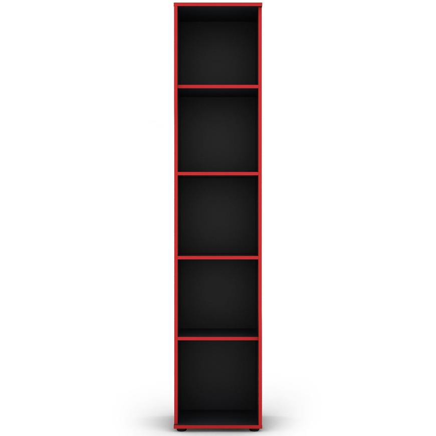 Regál Matrix RG 40 grafit/červená Baumax