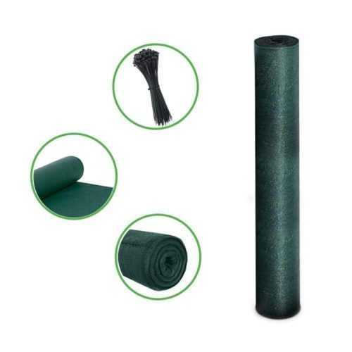 Síť na plot maskovací zelená 10x1