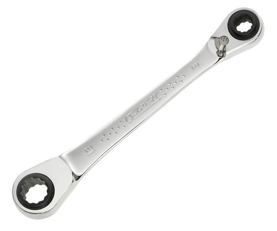 Klíč ráčnový očkový 4v1 Tona Expert - E110945 16-17x18-19mm